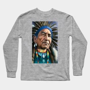 Native american leader Long Sleeve T-Shirt